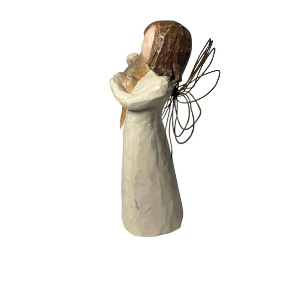 Willow Tree Angel of Friendship (26011) Angel Holding Puppy - Picture 4 of 16